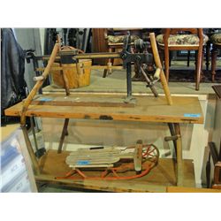 Quality constructed farmers work bench