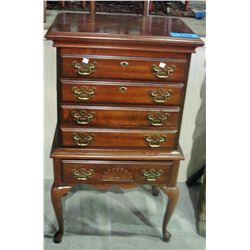 4 drawer lingerie chest - cherry finish