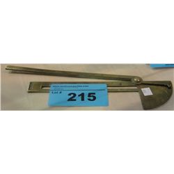Early english made brass measuring instrument