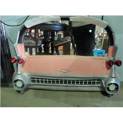 Pink Cadellac inspired wall mirror