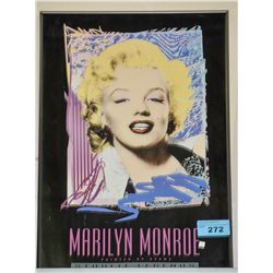 Framed Marilyn Monroe print