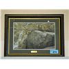 Image 1 : Framed Robert Bateman print tiltled "on the brink