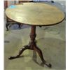Image 1 : Early 1900s solid oak parlour table