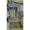 Image 1 : Early 1900s Childs pressed back rocker