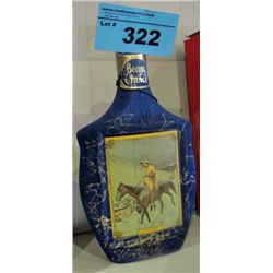 One bottle Beams choice unopened kentucky bourbon