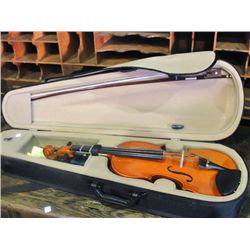 Violen with bow and case