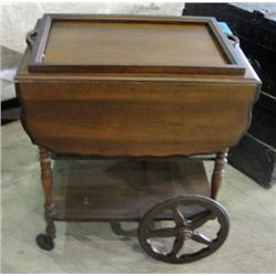 Maple tea wagon