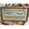 Image 1 : Framed wild horses pritn