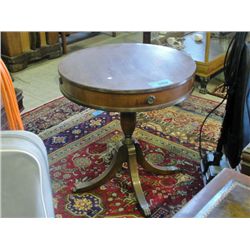 Mahogany duncan phyff drum table