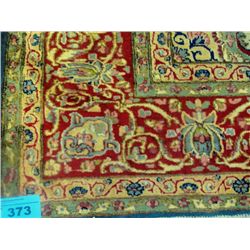 Hand knotted persian area rug