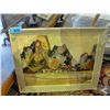 Image 1 : Framed original oil on canvas abstract painting