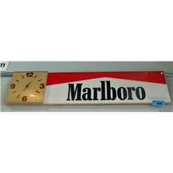 Marlbouro advertisment clock
