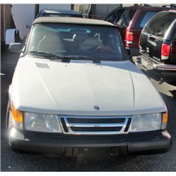 1989 Saab 900S Aircared, out of province; now BC registered. 63,500mi