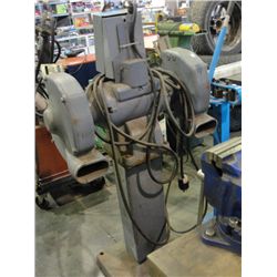 Baldor industrial grinder buffer