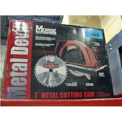 Morse metal devil 7" metal cutting saw