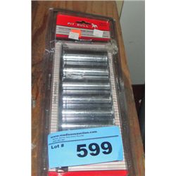 Pitbull 9pc deep socket set