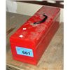 Image 1 : Red toolbox of assorted sockets and rachets