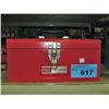 Image 1 : Red craftsman toolbox and contents
