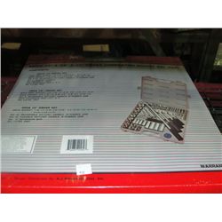 Pitbull 60pc driver combination socket set