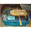 Image 1 : Blue bin of assorted tools