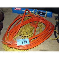 2 heavy duty extention cords