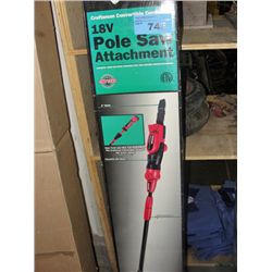 Craftsman 18V pole saw attachement