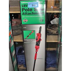 Craftsman 18V pole saw attachement