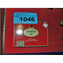 Vintage Craven A collectors cigarette tin