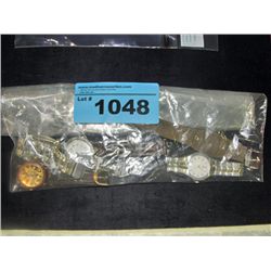 Bag of assorted mens wrist watches