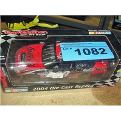 Official nascar 2004 diecast metal collectable coca cola race car