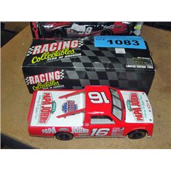 One racing collectables limited edition die cast metal race truck