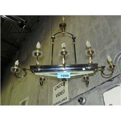 All original exsquisite quality art nouvea hanging light fixture