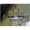 Image 1 : All original exsquisite quality art nouvea hanging light fixture
