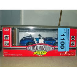 Platinum diecast metal  corvette collectors race car