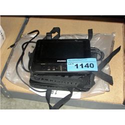 Sylvania dual screen portable DVD player