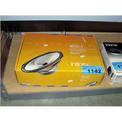 Infinity 3way car audio speaker set