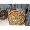 Image 1 : Hand crafted wood block sculpture