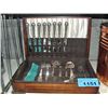 Image 1 : Berks regency plate cutlery set with box