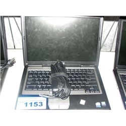 Dell laptop computer with power cord