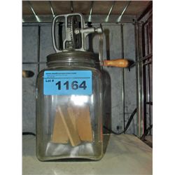 Early 1900s butter churn