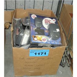 Box of garage door moniters