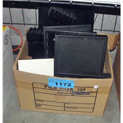 Box full of jewelery display boxes