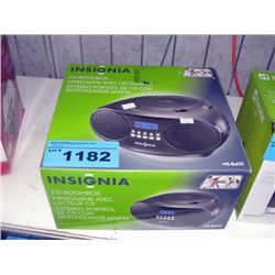 Insignia CD boom box