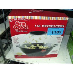 Stir crazy westbin popcorn popper
