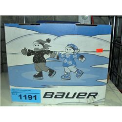 Pair of Bauer ice skates