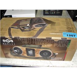 Marley jammin collection portable boom box audio system