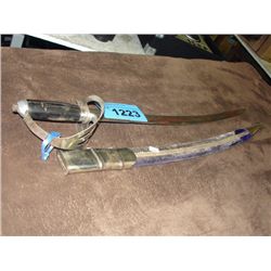Sword and scabberd