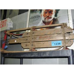 Vintage childs sled