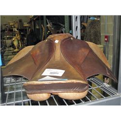 English riding saddle