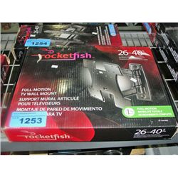Rocket fish 26"X40" full motion TV wall mount